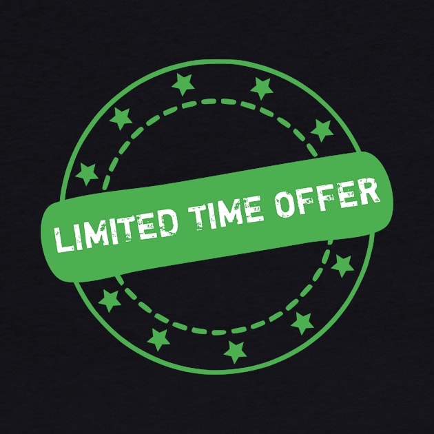 Limited Time Offer Stamp Icon by Designso